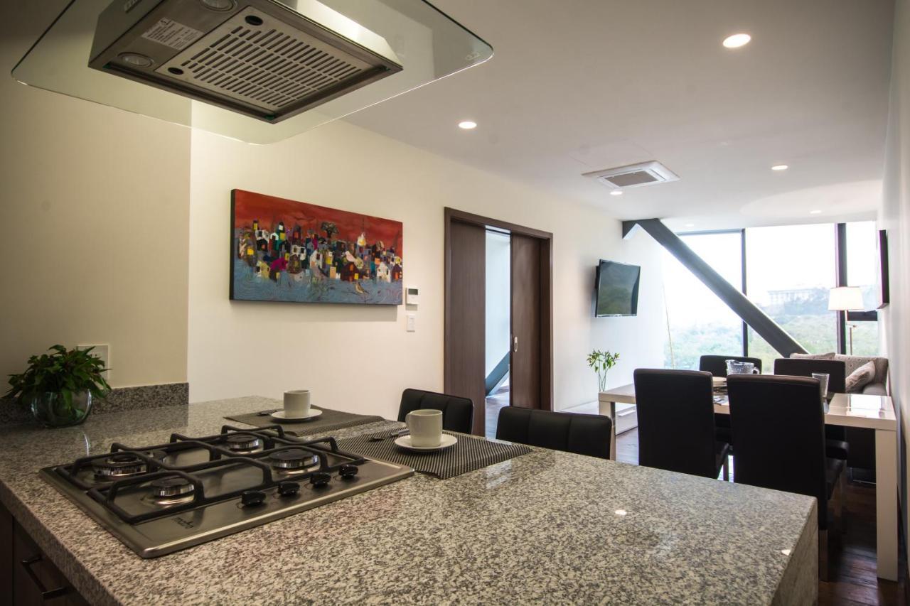 Park Life Siroco Santa Fe Apartment Kota Meksiko Bagian luar foto