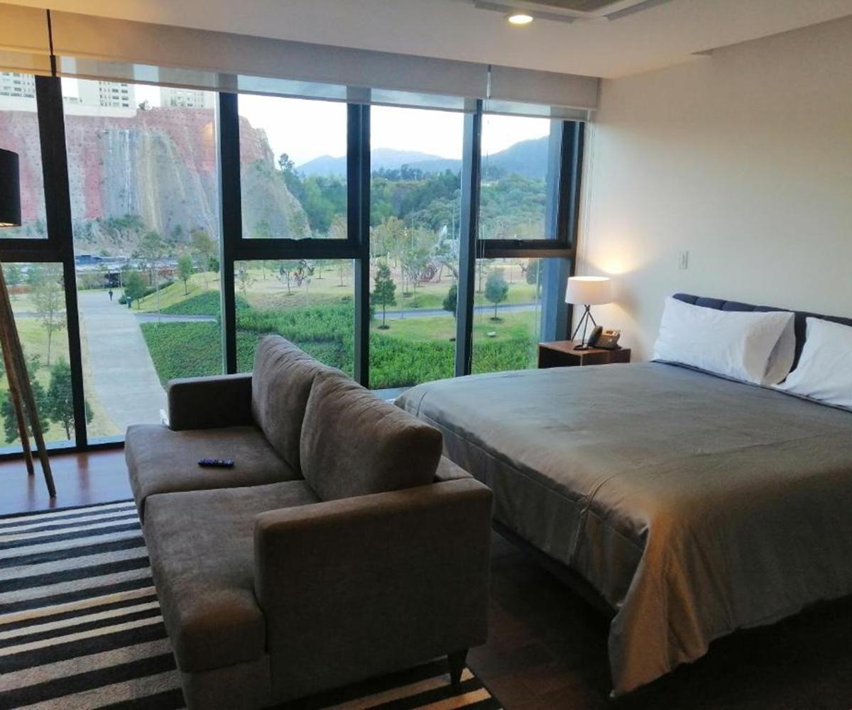 Park Life Siroco Santa Fe Apartment Kota Meksiko Bagian luar foto